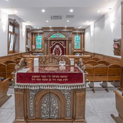 Die Shaarey Ovadia Synagoge in Wien am 29. August 2016 (25. Av 5776 im jüdischen Kalender) im Beisein von Oberrabbiner Jitzchak Josef (Itzchak Josef) aus Israel eingeweiht